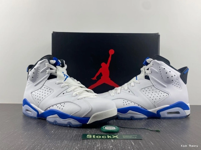Kicktheory Blue Retro 6 Air Sport 384664-107 (2014) Jordan 0715